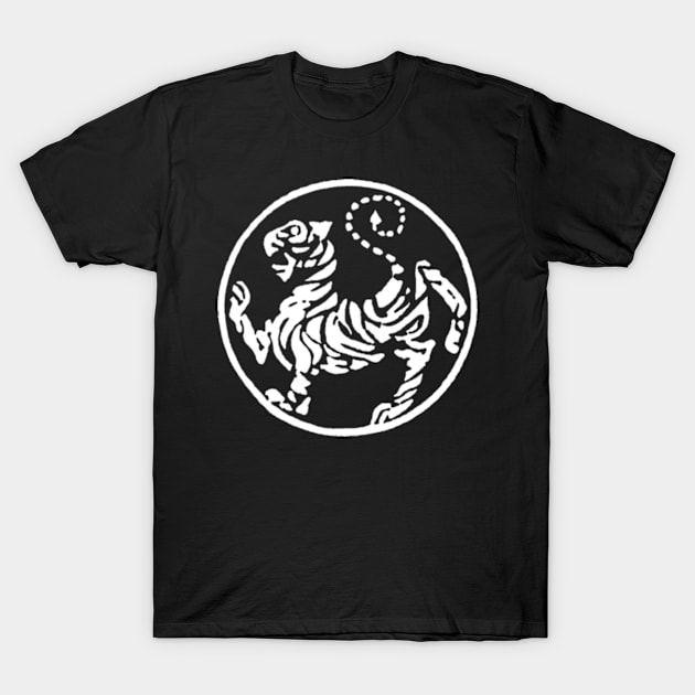 Shotokan White Tiger T-Shirt by colormecolorado